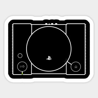 Playstation 1 minimalist Sticker